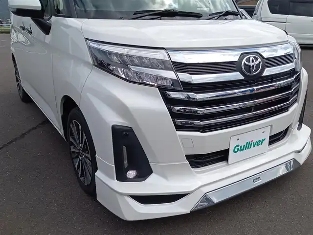 トヨタ ルーミー カスタムG－T 福井県 2023(令5)年 2.6万km パールホワイトⅢ モデリスタフロントエアロ/純正15インチAW/全方位カメラ/両側パワースライドドア/革調シートカバー/全車速追従機能付クルーズコントロール/前後コーナーセンサー/パイオニア9インチメモリナビ/フルセグテレビ/サンシェード/LEDヘッドライト/Fフォグ/オートホールド/本革巻きステアリング/スマートキー