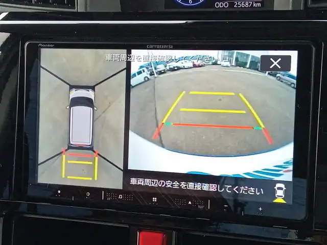 トヨタ ルーミー カスタムG－T 福井県 2023(令5)年 2.6万km パールホワイトⅢ モデリスタフロントエアロ/純正15インチAW/全方位カメラ/両側パワースライドドア/革調シートカバー/全車速追従機能付クルーズコントロール/前後コーナーセンサー/パイオニア9インチメモリナビ/フルセグテレビ/サンシェード/LEDヘッドライト/Fフォグ/オートホールド/本革巻きステアリング/スマートキー