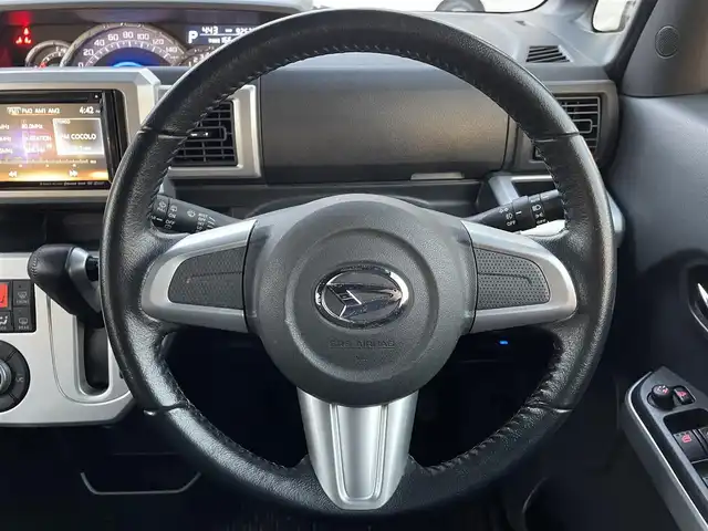 ダイハツ ウェイク G SA 大阪府 2014(平26)年 9.3万km ブラックマイカメタリック (株)IDOMが運営する【じしゃロン東大阪店】の自社ローン対象車両になります。こちらは現金ご利用時の価格です。/自社ローンご希望の方は別途その旨お申付け下さい。/スマートアシスト/ターボ車/純正ナビ【NX514】/CD、DVD、BT、ワンセグTV/バックカメラ/両側パワースライドドア/ETC/フォグランプ/オートライト/LEDヘッドライト/スマートキー＆プッシュスタート/取説＆保証書/スペアキー×１