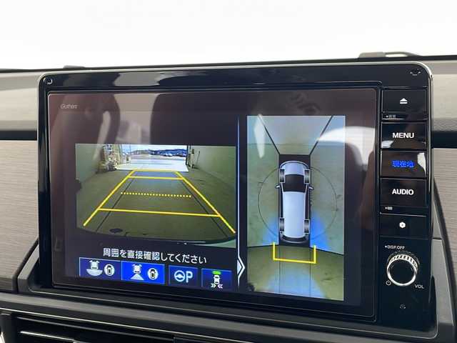 ホンダ オデッセイ ハイブリッド e:HEVアブソルート EX 大阪府 2021(令3)年 2.6万km オブシダンブルーパール 純正10型ナビ/フリップダウンモニター/全方位カメラ/両側パワースライドドア/シートヒーター/バックカメラ/電動リアゲート/パワーシート/コーナーセンサー/純正アルミホイール/ETC2.0/ブラインドスポットモニター/LEDヘッドライト/リアオートエアコン/オートマチックハイビーム/ドライブレコーダー/衝突軽減システム/フルセグ/CD DVD/Bluetooth/ステアリングスイッチ/スマートキー/プッシュスタート