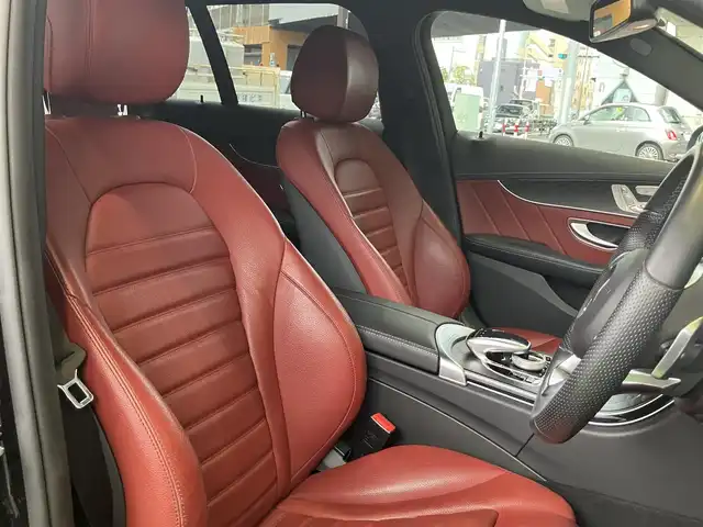 メルセデス・ベンツ Ｃ２００ ワゴン スポーツ 本革 神奈川県 2017(平29)年 5.4万km オブシディアンブラック ワンオーナー/記録簿（ヤナセ）/新車時保証書/ルーフレール/メルセデス純正COMMANDナビ/レーダーセーフティーパッケージ/パワーテールゲート/赤革シート/インテリジェントライトシステム/HUD/Bluetooth/USB/フルセグTV/ESP/Pre-Safeブレーキ/オートワイパー/スペアスマートキー