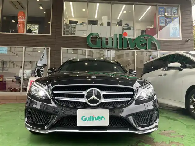 メルセデス・ベンツ Ｃ２００ ワゴン スポーツ 本革 神奈川県 2017(平29)年 5.4万km オブシディアンブラック ワンオーナー/記録簿（ヤナセ）/新車時保証書/ルーフレール/メルセデス純正COMMANDナビ/レーダーセーフティーパッケージ/パワーテールゲート/赤革シート/インテリジェントライトシステム/HUD/Bluetooth/USB/フルセグTV/ESP/Pre-Safeブレーキ/オートワイパー/スペアスマートキー
