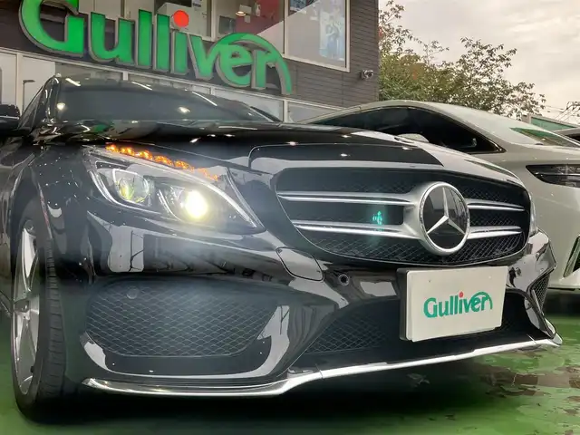 メルセデス・ベンツ Ｃ２００ ワゴン スポーツ 本革 神奈川県 2017(平29)年 5.4万km オブシディアンブラック ワンオーナー/記録簿（ヤナセ）/新車時保証書/ルーフレール/メルセデス純正COMMANDナビ/レーダーセーフティーパッケージ/パワーテールゲート/赤革シート/インテリジェントライトシステム/HUD/Bluetooth/USB/フルセグTV/ESP/Pre-Safeブレーキ/オートワイパー/スペアスマートキー