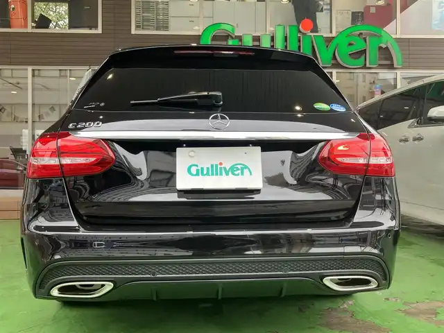 メルセデス・ベンツ Ｃ２００ ワゴン スポーツ 本革 神奈川県 2017(平29)年 5.4万km オブシディアンブラック ワンオーナー/記録簿（ヤナセ）/新車時保証書/ルーフレール/メルセデス純正COMMANDナビ/レーダーセーフティーパッケージ/パワーテールゲート/赤革シート/インテリジェントライトシステム/HUD/Bluetooth/USB/フルセグTV/ESP/Pre-Safeブレーキ/オートワイパー/スペアスマートキー