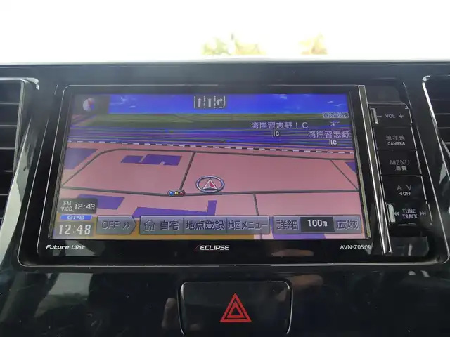 日産 デイズ ルークス X Vセレクション 千葉県 2016(平28)年 6.9万km プレミアムパープルP エマージェンシーブレーキ/両側パワースライドドア/社外SDナビ/地デジTV/【DVD/CD再生機能　Bluetooth接続】/アラウンドビューモニター/革巻きステアリング/ETC/純正14インチアルミホイル/インテリジェントキー