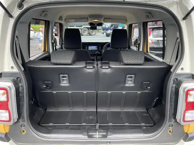 スズキ ハスラー HYBRID G ターボ 埼玉県 2023(令5)年 0.6万km アクティブイエロー/ソフトベージュメタリック ワンオーナー/ターボ/前席シートヒーター/純正ＳＤナビ/（ＤＶＤ＆ＣＤ＆ＭＳＶ＆ＢＴ＆ＵＳＢ）/前後ドライブレコーダー/スズキセーフティサポート/・デュアルカメラブレーキサポート/・誤発進抑制機能/・車線逸脱警報機能/・車線逸脱抑制機能/・ふらつき警報機能/・先行車発進お知らせ機能/・ハイビームアシスト/・アクティブクルーズコントロール/・標識認識機能/・後退時ブレーキサポート/・後方誤発進抑制機能/・リヤパーキングセンサー/アイドリングストップ/ステアリングリモコン/パドルシフト/純正１５inアルミホイール/オートライト/ＬＥＤライト/電動格納ミラー/スマートキー/プッシュスタート/Ｗ＆サイド＆カーテンエアバッグ/横滑り防止機能/ＡＢＳ/ドアバイザー/フロアマット/新車保証書/取扱説明書（車両＆ナビ）/スマートスペアキー有