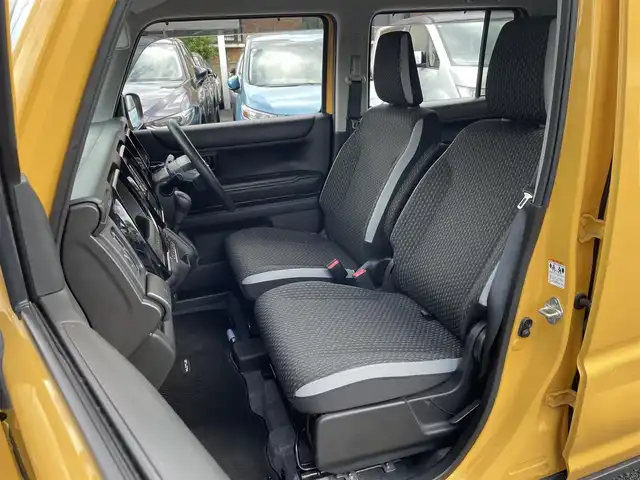 スズキ ハスラー HYBRID G ターボ 埼玉県 2023(令5)年 0.6万km アクティブイエロー/ソフトベージュメタリック ワンオーナー/ターボ/前席シートヒーター/純正ＳＤナビ/（ＤＶＤ＆ＣＤ＆ＭＳＶ＆ＢＴ＆ＵＳＢ）/前後ドライブレコーダー/スズキセーフティサポート/・デュアルカメラブレーキサポート/・誤発進抑制機能/・車線逸脱警報機能/・車線逸脱抑制機能/・ふらつき警報機能/・先行車発進お知らせ機能/・ハイビームアシスト/・アクティブクルーズコントロール/・標識認識機能/・後退時ブレーキサポート/・後方誤発進抑制機能/・リヤパーキングセンサー/アイドリングストップ/ステアリングリモコン/パドルシフト/純正１５inアルミホイール/オートライト/ＬＥＤライト/電動格納ミラー/スマートキー/プッシュスタート/Ｗ＆サイド＆カーテンエアバッグ/横滑り防止機能/ＡＢＳ/ドアバイザー/フロアマット/新車保証書/取扱説明書（車両＆ナビ）/スマートスペアキー有