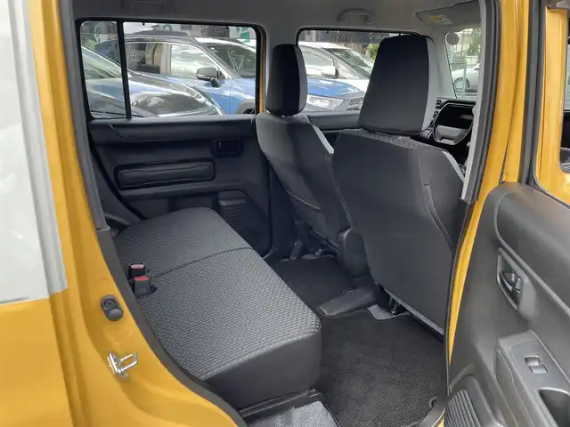 スズキ ハスラー HYBRID G ターボ 埼玉県 2023(令5)年 0.6万km アクティブイエロー/ソフトベージュメタリック ワンオーナー/ターボ/前席シートヒーター/純正ＳＤナビ/（ＤＶＤ＆ＣＤ＆ＭＳＶ＆ＢＴ＆ＵＳＢ）/前後ドライブレコーダー/スズキセーフティサポート/・デュアルカメラブレーキサポート/・誤発進抑制機能/・車線逸脱警報機能/・車線逸脱抑制機能/・ふらつき警報機能/・先行車発進お知らせ機能/・ハイビームアシスト/・アクティブクルーズコントロール/・標識認識機能/・後退時ブレーキサポート/・後方誤発進抑制機能/・リヤパーキングセンサー/アイドリングストップ/ステアリングリモコン/パドルシフト/純正１５inアルミホイール/オートライト/ＬＥＤライト/電動格納ミラー/スマートキー/プッシュスタート/Ｗ＆サイド＆カーテンエアバッグ/横滑り防止機能/ＡＢＳ/ドアバイザー/フロアマット/新車保証書/取扱説明書（車両＆ナビ）/スマートスペアキー有