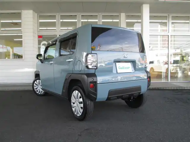 ダイハツ タフト X 千葉県 2024(令6)年 0.6万km レイクブルーメタリック ワンオーナー/純正ディスプレイオーディオ/　【BT/USB/HDMI/フルセグTV】/バックカメラ/フロント、リアコーナーセンサー/電動パーキングブレーキ/オートブレーキホールド/ＬＥＤヘッドライト/スマートアシスト/ガラスルーフ