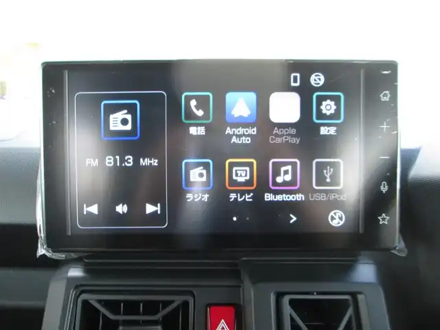 ダイハツ タフト X 千葉県 2024(令6)年 0.6万km レイクブルーメタリック ワンオーナー/純正ディスプレイオーディオ/　【BT/USB/HDMI/フルセグTV】/バックカメラ/フロント、リアコーナーセンサー/電動パーキングブレーキ/オートブレーキホールド/ＬＥＤヘッドライト/スマートアシスト/ガラスルーフ