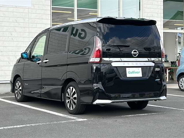 日産 セレナ ハイウェイスター Vセレクション 静岡県 2018(平30)年 3.1万km ダイヤモンドブラック /社外9インチナビ/地デジTV//CD/DVD/Bluetooth//バック/全周囲カメラ//両側パワースライドドア//プロパイロット//全車追従クルーズコントロール//ハンズフリースライドドア//ドライブレコーダー//LEDヘッドライト//レーンキープアシスト//純正16インチAW//ETC