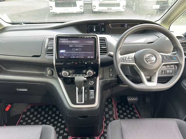 日産 セレナ ハイウェイスター Vセレクション 静岡県 2018(平30)年 3.1万km ダイヤモンドブラック /社外9インチナビ/地デジTV//CD/DVD/Bluetooth//バック/全周囲カメラ//両側パワースライドドア//プロパイロット//全車追従クルーズコントロール//ハンズフリースライドドア//ドライブレコーダー//LEDヘッドライト//レーンキープアシスト//純正16インチAW//ETC