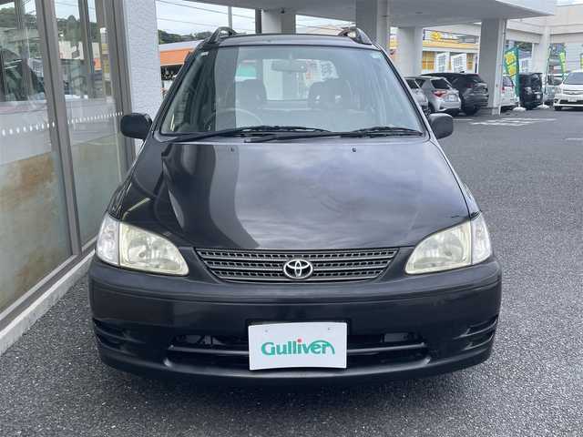 トヨタ カローラ スパシオ Vパッケージ 神奈川県 2000(平12)年 4.4万km ブラックM ワンオーナー/ルーフレール/リモコンキー/スペアキー×1/純正フロアマット/取扱説明書/保証書