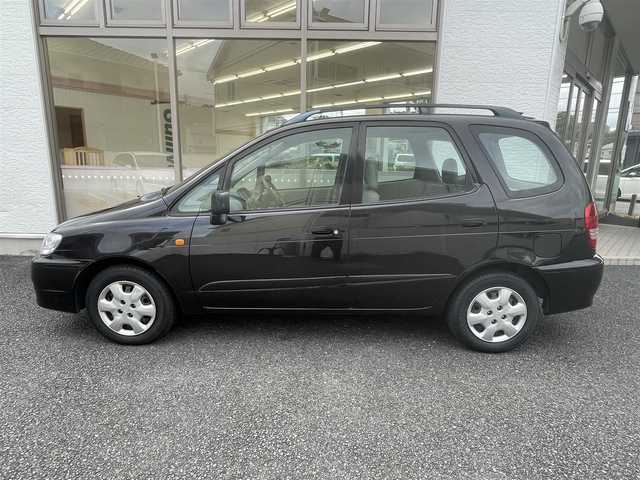 トヨタ カローラ スパシオ Vパッケージ 神奈川県 2000(平12)年 4.4万km ブラックM ワンオーナー/ルーフレール/リモコンキー/スペアキー×1/純正フロアマット/取扱説明書/保証書