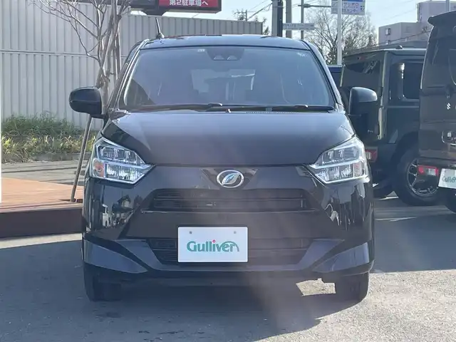 ダイハツ ミラ イース X リミテッド SAⅢ 道央・札幌 2022(令4)年 1.2万km ブラックマイカメタリック ・４ＷＤ/・社外ディスプレイオーディオ/（CD/ＡＭ/FM/BT）/・バックカメラ/・衝突軽減ブレーキ/・コーナーセンサー前後/・横滑り防止装置/・LEDヘッドライト/・自動ハイビーム/・アイドリングストップ/・純正フロアマット/・リモコンキー/・スペアキー/・冬タイヤ積込（社外１４AW）