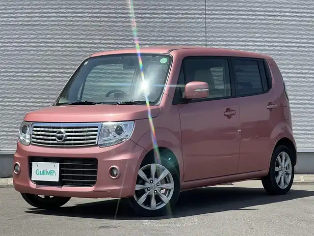 日産 モコ ドルチェG FOUR 秋田県 2015(平27)年 2.4万km モコピーチ 純正ナビ/フルセグ/４WD/バックカメラ/スマートキー/純正アルミ/D席シートヒーター/プッシュスタート/アイドリングストップ/ETC/ドライブレコーダー/ステアリングスイッチ/オートライト/オートエアコン/パワーステアリング/パワーウィンドウ/盗難防止装置/電動格納ウィンカーミラー/保証書/取扱説明書/記録簿