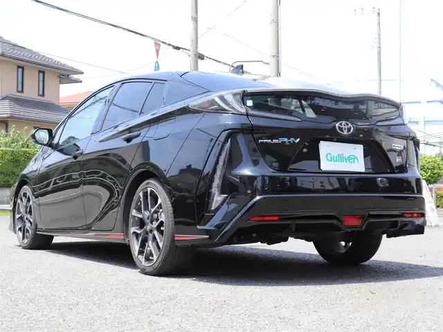 トヨタ プリウス ＰＨＶ S GRスポーツ 神奈川県 2018(平30)年 5.2万km アティチュードブラックマイカ 純正メモリナビ/フルセグテレビ/バックカメラ/クルーズコントロール/プッシュスタート/ETC2.0/LEDヘッドライト/スマートキー/プッシュスタート/取説/スペアスマートキー