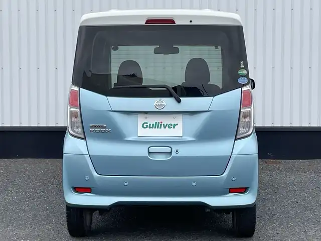 日産 デイズ ルークス X Vセレクション 千葉県 2018(平30)年 4.8万km ホワイトソリッド/アイスブルー 純正メモリナビ/(フルセグTV/AM/FM/CD/DVD/BT)/全周囲カメラ/リアサーキュレーター/衝突被害軽減システム/両側パワースライドドア/横滑り防止装置/アイドリングストップ/電動格納ミラー/純正１５インチAW/プッシュスタート/スマートキー/シートリフター/フロアマット/取扱説明書/保証書