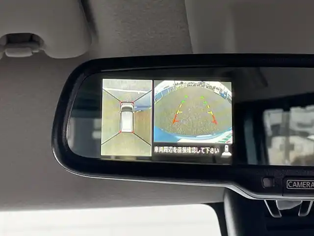 日産 デイズ ルークス X Vセレクション 千葉県 2018(平30)年 4.8万km ホワイトソリッド/アイスブルー 純正メモリナビ/(フルセグTV/AM/FM/CD/DVD/BT)/全周囲カメラ/リアサーキュレーター/衝突被害軽減システム/両側パワースライドドア/横滑り防止装置/アイドリングストップ/電動格納ミラー/純正１５インチAW/プッシュスタート/スマートキー/シートリフター/フロアマット/取扱説明書/保証書