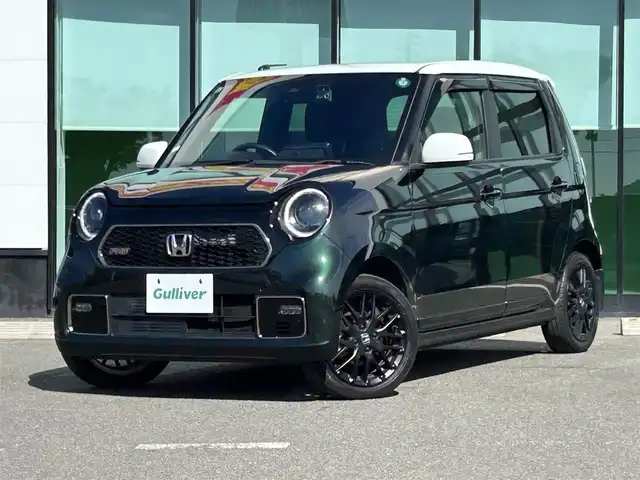ホンダ Ｎ ＯＮＥ RS 和歌山県 2021(令3)年 3.5万km ブリティッシュグリーンP 6速MT/社外フローティングナビ/バックカメラ/衝突軽減ブレーキ/コーナーセンサー/レーダークルコン/オートライト/ETC/ドラレコ/シートヒーター/オートホールド/LEDヘッドライト/フォグランプ/ドアバイザー