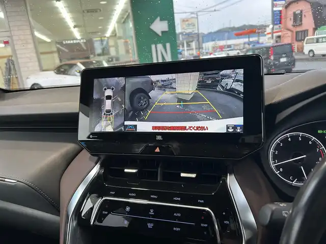 トヨタ ハリアー Z レザーパッケージ 広島県 2020(令2)年 1.8万km ホワイトパールクリスタルシャイン ワンオーナー/モデリスタエアロ（デイライト付き）/純正ナビ（Miracast/Bluetooth）/・フルセグTV（走行中視聴可）/・JBLプレミアムサウンド/全方位モニター/ETC2.0/前後ドライブレコーダー/デジタルインナーミラー/黒レザーシート/・シートヒーター/・エアシート/・パワーシート（メモリー機能付き）/衝突被害軽減ブレーキ/レーダークルーズコントロール/コーナーセンサー/車線逸脱警報/オートマチックハイビーム/ブラインドスポットモニター/ステアリングヒーター/パワーバックドア/ヘッドアップディスプレイ