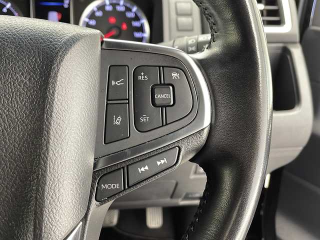 トヨタ グランエース プレミアム 千葉県 2020(令2)年 1.6万km ブラック 禁煙車/純正ナビ/(AM/FM/フルセグ/Bluetooth/Miracast/USB)/純正フリップダウンモニター【V12T-R68C】/社外ドラレコ(前後)【TZ-D205W】/全方位カメラ/トヨタセーフティセンス/レーンディパーチャーアラート/プリクラッシュセーフティ/ブラインドスポットモニター/クリアランスソナー(前後)/リアクロストラフィックアラート/パーキングサポートブレーキ/ロードサインアシスト/先行車発進告知/レーダークルーズコントロール/デジタルインナーミラー/パワーシート(全席)/シートヒーター(全席)/シートメモリー/両側パワースライドドア/純正ビルトインETC2.0/純正フロアマット/LEDヘッドライト/フォグランプ/オートマチックハイビーム/ステアリングスイッチ/レザーシート/サンシェード/ドアバイザー/オートライト/プッシュスタート