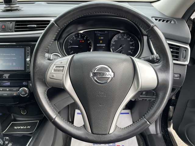 日産 エクストレイル 20X エマージェンシーブレーキ 宮城県 2015(平27)年 8.6万km ダイヤモンドブラック レザーシート/シートヒーター/純正ナビ/フルセグ/Bluetooth/DVD/ CD再生機能/エマージェンシーブレーキ/LEDヘッドライト