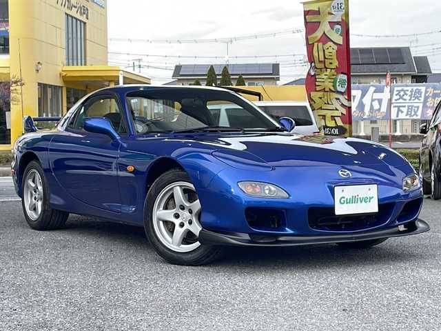 マツダ ＲＸ－７ Type RB Sパッケージ 茨城県 2002(平14)年 3.6万km イノセントブルー 社外ナビ【Bluetooth/TV/CD/DVD】/バックカメラ/ドライブレコーダー/ABS/フロントフォグランプ/純正フロアマット/ノーマルダンパー/社外マフラー/純正アルミホイール/社外アルミホイールあり/新車時保証書/取扱説明書