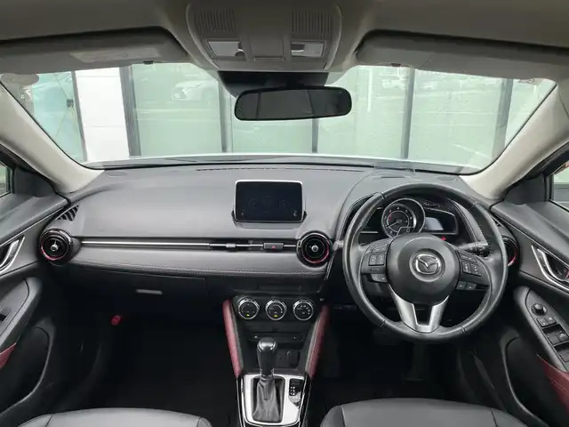 マツダ ＣＸ－３ XD ツーリング 香川県 2015(平27)年 6.2万km セラミックM i-ACTIVSENSE/・SCBS（スマート・シティ・ブレーキ・サポート）/・EBD(アンチロック・ブレーキ・システム)/・DSC（横滑り防止装置）/・HBC（ハイ・ビーム・コントロール・システム）/・BSM（ブラインド・スポット・モニタリング）/・MRCC（マツダ・レーダー・クルーズ・コントロール）/純正7インチマツダコネクトナビ/→フルセグ/CD/DVD/Bluetooth/AM/FM/AUX/USB/バックカメラ/ハーフレザーシート/LEDオートライト/革巻きステアリング/ステアリングリモコン/パドルシフト/MTモード付AT/純正18インチアルミ/純正フロアマット/ETC/アイドリングストップ/プッシュスタート/スマートキー