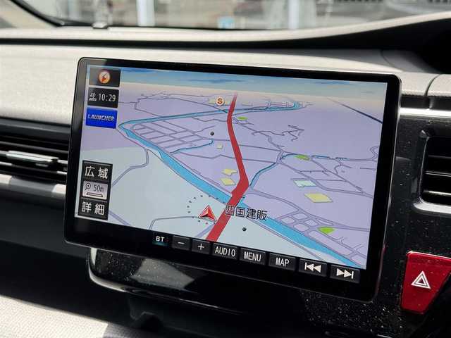 ホンダ ステップワゴン スパーダ 愛媛県 2018(平30)年 4.9万km プレミアムスパークルブラックパール 禁煙車　ストラーダ１０インチナビ　フルセグＴＶ　Ｂｌｕｅｔｏｏｔｈ　DVD バックカメラ　パワースライドドア　７人乗り　ＬＥＤヘッドライト　オートライト　パドルシフト　クルーズコントロール　ＥＴＣ　