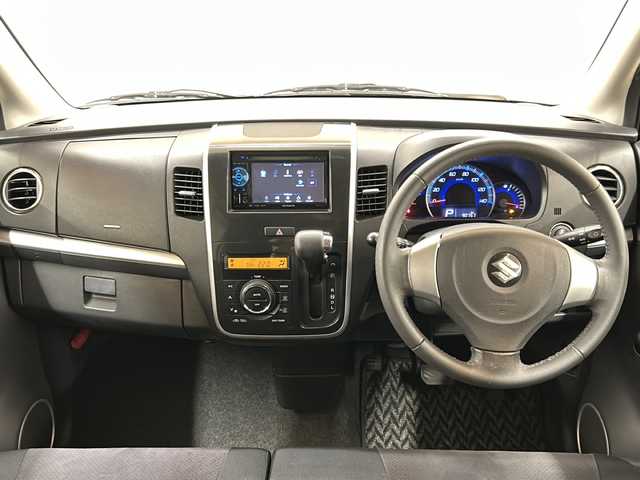 スズキ ワゴンＲ LTDⅡ 道央・札幌 2012(平24)年 9.1万km ルナグレーパールメタリック /社外ナビ(FH-770DVD)//社外ミュージックプレイヤー接続(AUX/USB)//DVD再生//CD//ヒーター付きシート//エンジンスターター//4WD//オートエアコン//スマートキー//スペアキー1本//純正14インチアルミホイール//ABS//ダブルエアバック