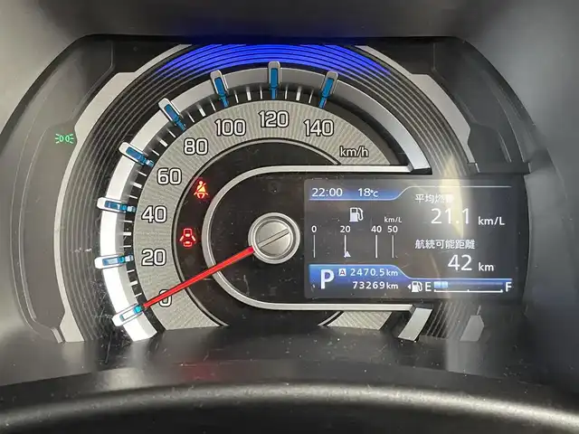 スズキ ハスラー HYBRID G 群馬県 2021(令3)年 7.4万km バーミリオンオレンジ/ガンメタリック2トーン デュアルカメラブレーキサポート　社外７インチナビ　バックカメラ　オートライト　シートヒーター　ステアリングリモコン　車線逸脱防止装置　コーナーセンサー　スマートキー　プッシュスタート　ＥＴＣ　禁煙車