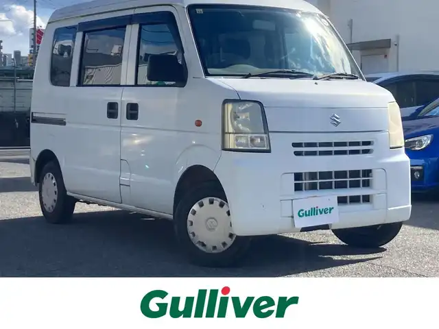 スズキ エブリイ ジョイン 兵庫県 2005(平17)年 13万km スペリアホワイト 1DINオーディオ/CD/FM/AM/AC/純正フロアまっと/パワーウィンドウ/取扱説明書/令和1年3年5年整備記録簿