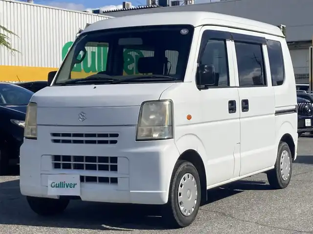 スズキ エブリイ ジョイン 兵庫県 2005(平17)年 13万km スペリアホワイト 1DINオーディオ/CD/FM/AM/AC/純正フロアまっと/パワーウィンドウ/取扱説明書/令和1年3年5年整備記録簿