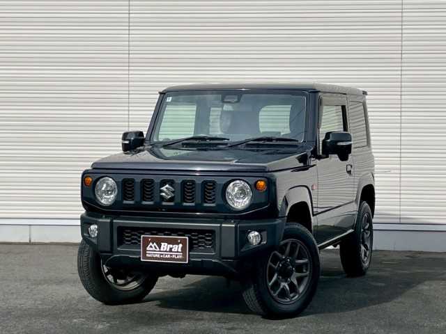 スズキ ジムニー XC 岩手県 2018(平30)年 2.6万km ブルーイッシュブラックパール3 4WD　/ターボ　/社外CD　/レーダークルーズ/レーダーブレーキサポート/レーンキープアシスト　/ＬＥＤヘッドライト・フォグランプ　/前席シートヒーター　/横滑り防止　/ダウンヒルアシスト　/ヘッドライトウォッシャー