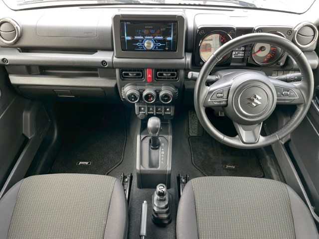 スズキ ジムニー XC 岩手県 2018(平30)年 2.6万km ブルーイッシュブラックパール3 4WD　/ターボ　/社外CD　/レーダークルーズ/レーダーブレーキサポート/レーンキープアシスト　/ＬＥＤヘッドライト・フォグランプ　/前席シートヒーター　/横滑り防止　/ダウンヒルアシスト　/ヘッドライトウォッシャー