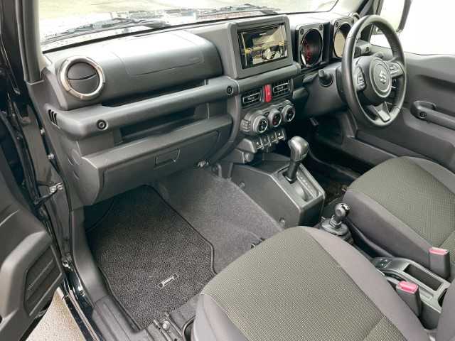 スズキ ジムニー XC 岩手県 2018(平30)年 2.6万km ブルーイッシュブラックパール3 4WD　/ターボ　/社外CD　/レーダークルーズ/レーダーブレーキサポート/レーンキープアシスト　/ＬＥＤヘッドライト・フォグランプ　/前席シートヒーター　/横滑り防止　/ダウンヒルアシスト　/ヘッドライトウォッシャー