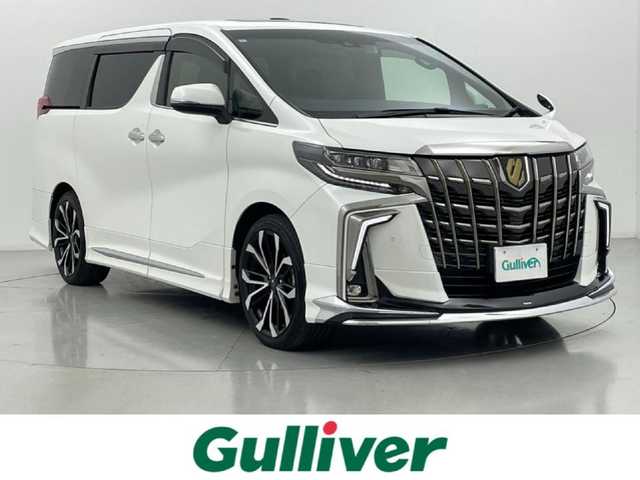 トヨタ アルファード S タイプゴールドⅡ 熊本県 2022(令4)年 1.5万km ホワイトパールクリスタルシャイン サンルーフ/モデリスタエアロフル　/純正ディスプレイオーディオ　/社外前後ドライブレコーダー　/バックカメラ　/ビルトインＥＴＣ２．０　/両側パワースライドドア　/前後クリアランスソナー　/レーダークルーズコントロール/パワーバックドア/パーキングアシスト/ブラインドスポットモニター/衝突軽減ブレーキ/レーンキープアシスト/横滑り防止/ハーフレザーシート/オートホールド/デジタルインナーミラー/純正フロアマット/モデリスタ20インチAW/オートライト/オートマチックハイビーム/フォグランプ/スマートキー/プッシュスタート/スペアキー1本/保証書/取扱説明書