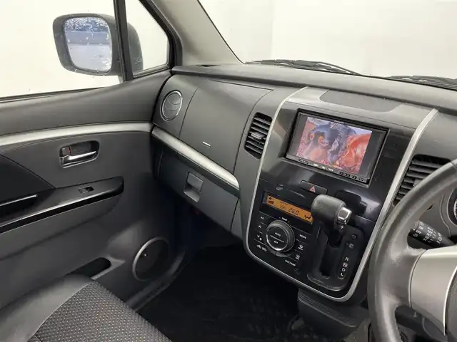 スズキ ワゴンＲ スティングレー リミテッド 福井県 2011(平23)年 13.6万km パールホワイト ハーフレザーシート/スマートキー/プッシュスタート/AAC/オートライト/フォグランプ/トランクスポイラー/純正アルミホイール/ETC/ドアバイザー/ウインカーミラー/革巻きステアリング/社外フロアマット/シートリフター/電格ミラー