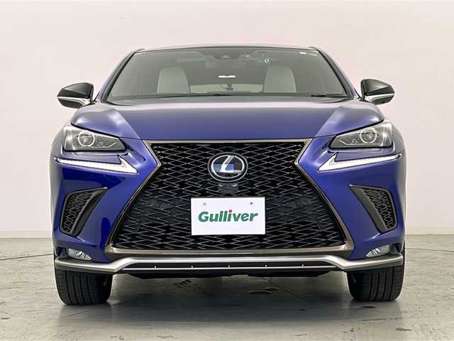 レクサス ＮＸ 300h Fスポーツ 宮城県 2020(令2)年 3.5万km ヒートブルーコントラストレイヤリング 禁煙車/ワンオーナー/パノラマガラスルーフ/レクサスセーフティシステム/・プリクラッシュセーフティ/・レーントレーシングアシスト/・レーダークルーズコントロール/・オートハイビームアシスト/純正ナビ/・CD.DVD.SD.BT.USB/フルセグTV/バックカメラ/ホワイトレザーシート/・前席パワーシート（D席メモリー付）/・前席シートヒーター/・前席エアシート/パワーバックドア/電動パーキングブレーキ/オートホールド機能/AC100V充電/ステアリングヒーター/パドルシフト/ステアリングスイッチ/ビルトインETC2.0/社外ドライブレコーダー（FR）/LEDヘッドライト/LEDフォグランプ/純正18インチアルミホイール