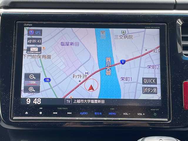 ホンダ ステップワゴン スパーダ ホンダセンシング 新潟県 2016(平28)年 9.1万km ホワイトオーキッドパール 4WD/純正9インチSDナビ(VXM-165VFNi)/CD/DVD/BT/フルセグテレビ/SDミュージックサーバー/バックカメラ/ETC/衝突被害軽減ブレーキ/レーンキープアシスト/レーダークルーズコントロール/両側パワースライドドア/パドルシフト/ステアリングスイッチ/スマートキー/プッシュスタート/LEDヘッドライト/オートライト/フォグランプ/純正16インチアルミホイール