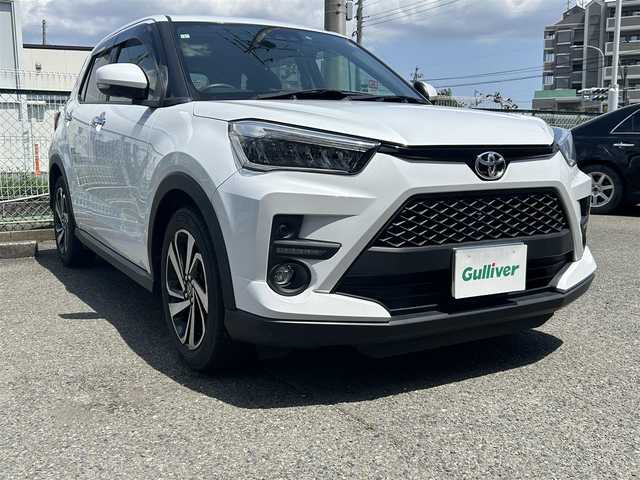 トヨタ ライズ Z 神奈川県 2021(令3)年 3.6万km シャイニングホワイトパール 純正ディーラーSDナビ/フルセグテレビ/Bluetooth/AM/FM/CD/DVD/ETC２．０/ドライブレコーダー前後/ヒートシート(D/N)/ステアリングスイッチ/レーダークルーズコントロール/横滑り防止/プリクラッシュ/コーナーセンサー/アイドリングストップ/オートライト/プッシュスタール/スマートキー/アラウンドビューモニター/フロアマット(社外)/サイドエアバッグ/盗難防止装置/革巻きステアリング/LEDヘッドライト
