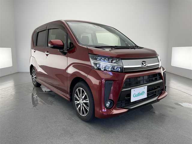 ダイハツ ムーヴ カスタム X LTD SAⅢ 長野県 2017(平29)年 4.9万km ファイアークォーツレッドM ４WD/イクリプスナビ/CD再生/地デジTV/ステアリングスイッチ/バックカメラ/スマートアシストIII/誤発進抑制装置/オートマチックハイビーム/アイドリングストップ/D席シートヒーター /前後ドライブレコーダー/スマートキーx2/プッシュスタート /ETC/純正14インチアルミ