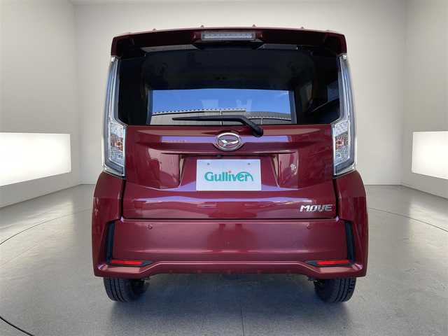 ダイハツ ムーヴ カスタム X LTD SAⅢ 長野県 2017(平29)年 4.9万km ファイアークォーツレッドM ４WD/イクリプスナビ/CD再生/地デジTV/ステアリングスイッチ/バックカメラ/スマートアシストIII/誤発進抑制装置/オートマチックハイビーム/アイドリングストップ/D席シートヒーター /前後ドライブレコーダー/スマートキーx2/プッシュスタート /ETC/純正14インチアルミ