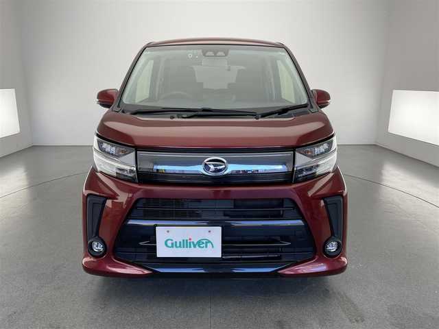 ダイハツ ムーヴ カスタム X LTD SAⅢ 長野県 2017(平29)年 4.9万km ファイアークォーツレッドM ４WD/イクリプスナビ/CD再生/地デジTV/ステアリングスイッチ/バックカメラ/スマートアシストIII/誤発進抑制装置/オートマチックハイビーム/アイドリングストップ/D席シートヒーター /前後ドライブレコーダー/スマートキーx2/プッシュスタート /ETC/純正14インチアルミ