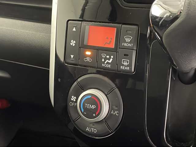 ダイハツ タント カスタム X 宮崎県 2014(平26)年 7.6万km ブラックマイカメタリック 純正メモリーナビ/　CD DVD BTオーディオ フルセグTV/左側パワースライドドア/オートライト/フォグライト/スマートキー/プッシュエンジンスタート/電動格納ミラー/純正フロアマット