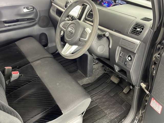 ダイハツ タント カスタム X 宮崎県 2014(平26)年 7.6万km ブラックマイカメタリック 純正メモリーナビ/　CD DVD BTオーディオ フルセグTV/左側パワースライドドア/オートライト/フォグライト/スマートキー/プッシュエンジンスタート/電動格納ミラー/純正フロアマット