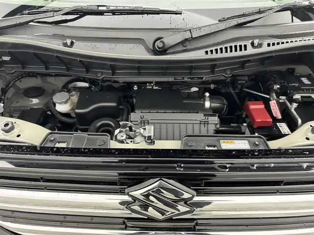 スズキ スペーシア カスタム HYBRID XS 千葉県 2024(令6)年 0.1千km ブルーイッシュブラックパール3 届出済未使用者/スズキセーフティサポート/・デュアルカメラブレーキサポート  　　　　/・誤発進抑制機能/・車線逸脱警報機能/・ふらつき警報機能/・先行車発進お知らせ機能/・オートマチックハイビーム/・リヤパーキングセンサー/レーダークルーズコントロール/スズキコネクト9インチナビ/　BT/フルセグTV/Apple CarPlay/Android　Auto/アラウンドビューモニター/両側パワースライドドア/前席シートヒーター/ステアリングヒーター/ヘッドアップディスプレイ/プッシュスタート＆スマートキー/ステアリングスイッチ/革巻きステアリング/純正15インチアルミホイール/LEDヘッドライト/フォグライト