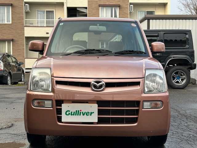 マツダ キャロル GⅡ 道東・釧路十勝 2008(平20)年 3.7万km アンティークローズメタリック ４WD/純正CD/ミラーヒーター/ライトレベライザー/純正マット/電格ミラー