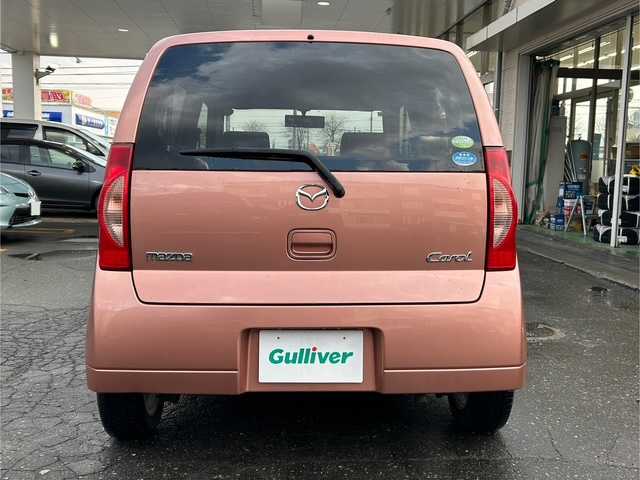 マツダ キャロル GⅡ 道東・釧路十勝 2008(平20)年 3.7万km アンティークローズメタリック ４WD/純正CD/ミラーヒーター/ライトレベライザー/純正マット/電格ミラー